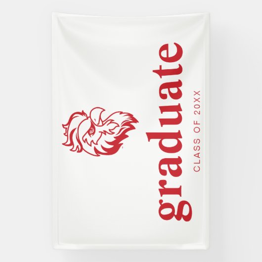 University Abschluss Jacksonville Staat Banner (Vertikal)