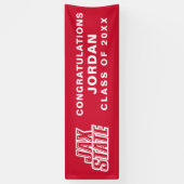 University Abschluss Jacksonville Staat Banner (Vertikal)