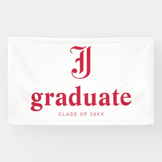 University Abschluss Jacksonville Staat Banner (Horizontal)