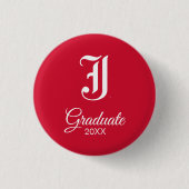 University Abschluss Jacksonville Staat Button (Vorderseite)