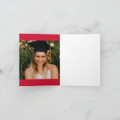 University Abschluss Jacksonville Staat Dankeskarte (Innenseite)