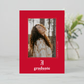 University Abschluss Jacksonville Staat Folieneinladung (Stehend vorne)