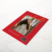 University Abschluss Jacksonville Staat Folieneinladung (Gedreht)