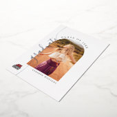 University Abschluss Jacksonville Staat Folieneinladung (Gedreht)