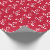 University Abschluss Jacksonville Staat Geschenkpapier (Ecke)