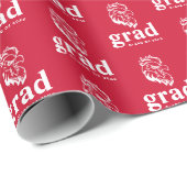 University Abschluss Jacksonville Staat Geschenkpapier (Rolleneckpunkt)