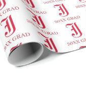 University Abschluss Jacksonville Staat Geschenkpapier (Rolleneckpunkt)