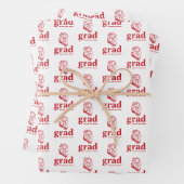 University Abschluss Jacksonville Staat Geschenkpapier Set (Beispiel)