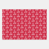 University Abschluss Jacksonville Staat Geschenkpapier Set (Vorderseite 2)