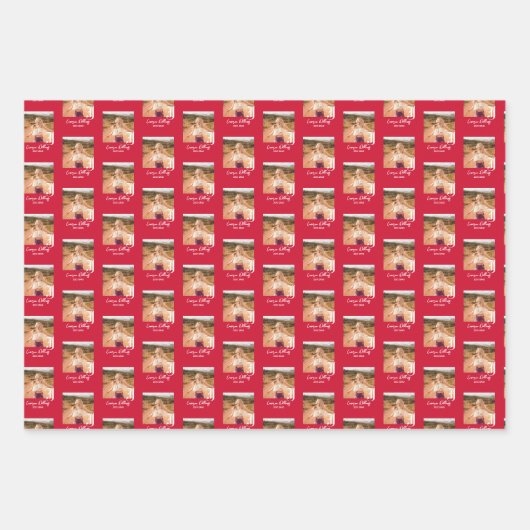 University Abschluss Jacksonville Staat Geschenkpapier Set (Vorderseite 2)