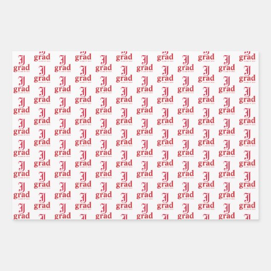 University Abschluss Jacksonville Staat Geschenkpapier Set (Vorderseite 2)