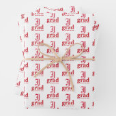 University Abschluss Jacksonville Staat Geschenkpapier Set (Beispiel)