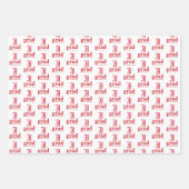 University Abschluss Jacksonville Staat Geschenkpapier Set (Vorderseite)