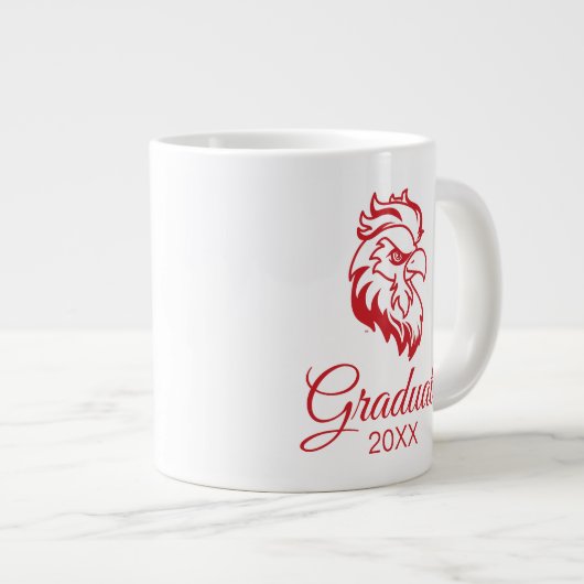 University Abschluss Jacksonville Staat Jumbo-Tasse (Vorderseite Rechts)