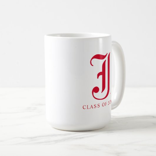 University Abschluss Jacksonville Staat Kaffeetasse (VorderseiteRechts)