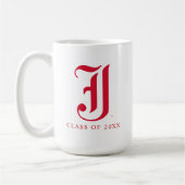 University Abschluss Jacksonville Staat Kaffeetasse (Links)