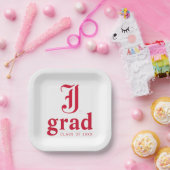 University Abschluss Jacksonville Staat Pappteller (Party)