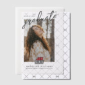 University Abschluss Jacksonville Staat Pergament Einladungen (Versetzt (Einladung))