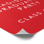University Abschluss Jacksonville Staat Poster (Ecke)