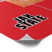 University Abschluss Jacksonville Staat Poster (Ecke)