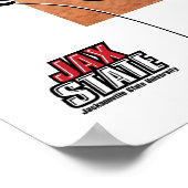 University Abschluss Jacksonville Staat Poster (Ecke)