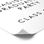 University Abschluss Jacksonville Staat Poster (Ecke)