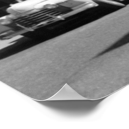 University Avenue in Seattle, Washington Poster (Ecke)