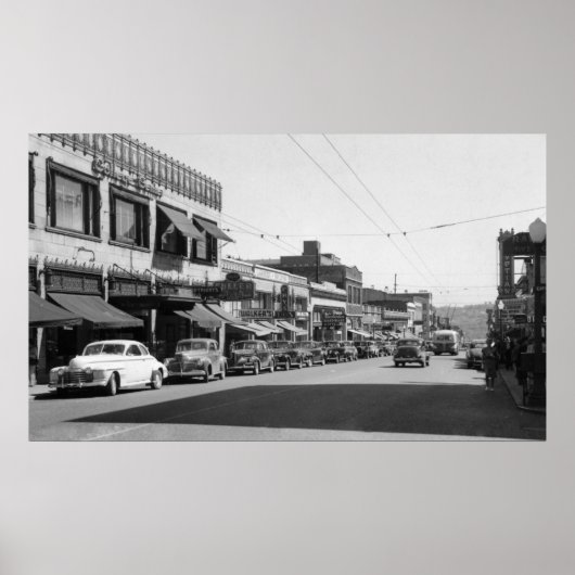 University Avenue in Seattle, Washington Poster (Vorne)