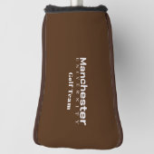 University Golf Team Brown Golf Head Cover Golf Headcover (Rotieren 90)