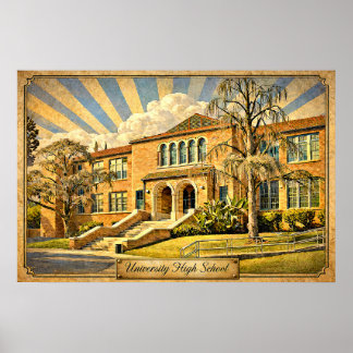 University High School Poster