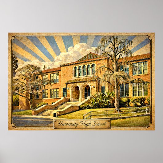 University High School Poster (Vorne)