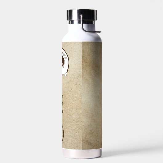 University of Beringia Football Trinkflasche (Links)