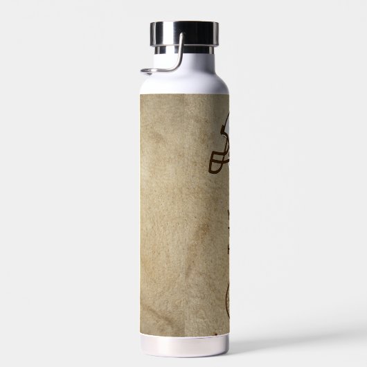 University of Beringia Football Trinkflasche (Rechts)