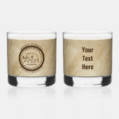 University of Beringia Mammoth Siegel Whiskyglas (Vorderseite)