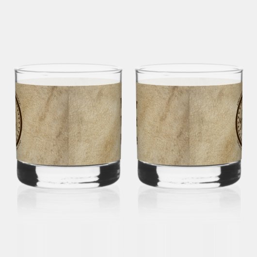 University of Beringia Mammoth Siegel Whiskyglas (Links)