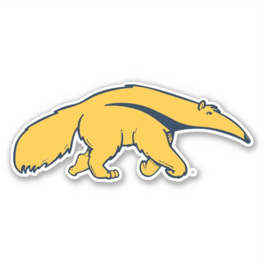 University of California, Irvine Anteater Aufkleber (Vorderseite)