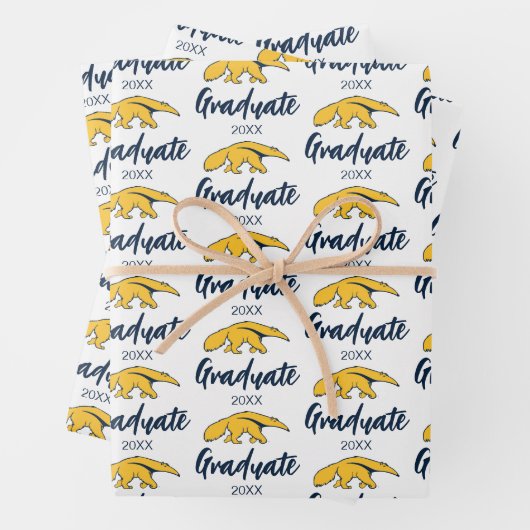 University of California, Irvine Anteater Geschenkpapier Set (Beispiel)