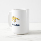 University of California, Irvine Anteater Kaffeetasse (Vorderseite Links)