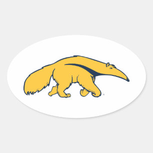 University of California, Irvine Anteater Ovaler Aufkleber