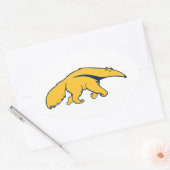 University of California, Irvine Anteater Ovaler Aufkleber (Umschlag)