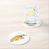 University of California, Irvine Anteater Runder Pappuntersetzer (Vor Ort)