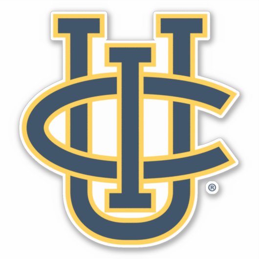 University of California, Irvine Logo Aufkleber (Vorderseite)