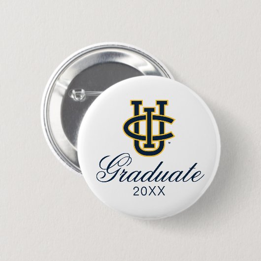 University of California, Irvine Logo Button (Vorne & Hinten)