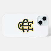University of California, Irvine Logo Case-Mate iPhone Hülle (Rückseite (Horizontal))
