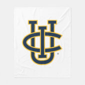 University of California, Irvine Logo Fleecedecke (Vorderseite)