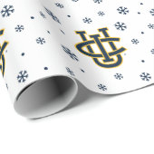 University of California, Irvine Logo Geschenkpapier (Rolleneckpunkt)