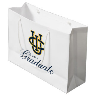 University of California, Irvine Logo Große Geschenktüte