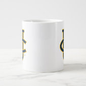 University of California, Irvine Logo Jumbo-Tasse (Vorderseite)