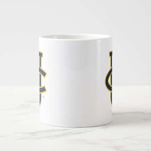 University of California, Irvine Logo Jumbo-Tasse (Vorderseite)