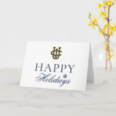 University of California, Irvine Logo Karte (Gelbe Blume)